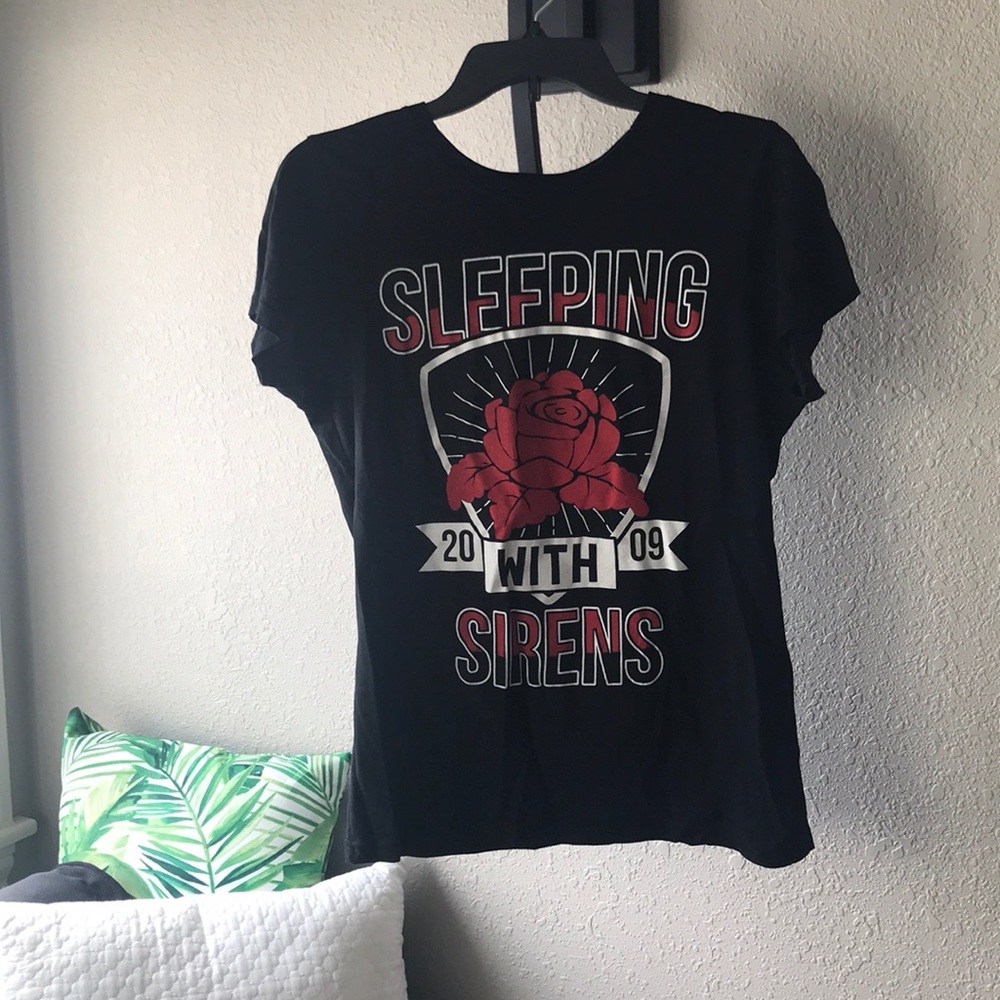 Roses Sleeping With Sirens T-Shirt, Band Shirt